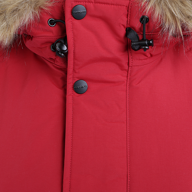 Мужская куртка Carhartt WIP Anchorage Parka (I021866-red/black)  - цена, описание, фото 6